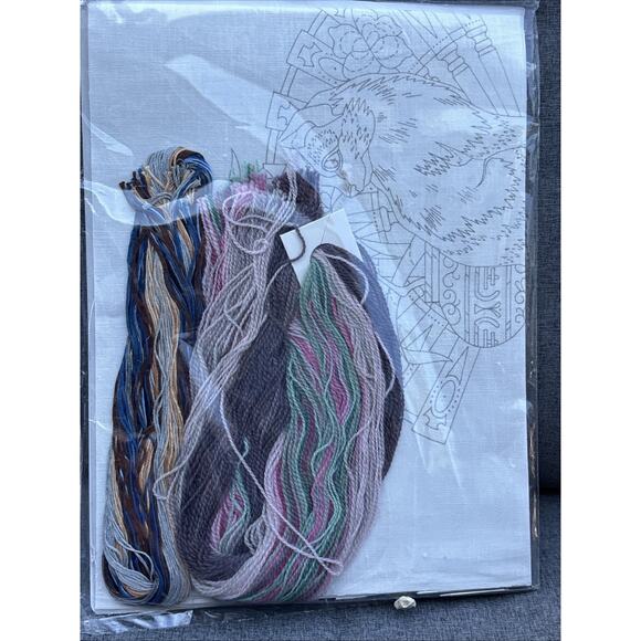 Simplicity Counted Cross Stitch Kit Siamese Fantasy #05056 by Joan Marchie Cat - Picture 6 of 6